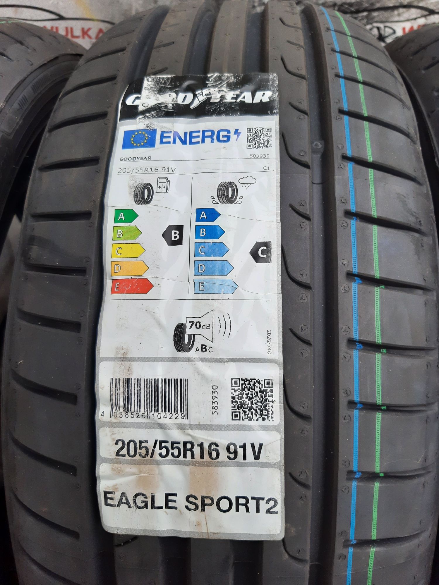 205/55r16 91V Goodyear Eagle Sport 2