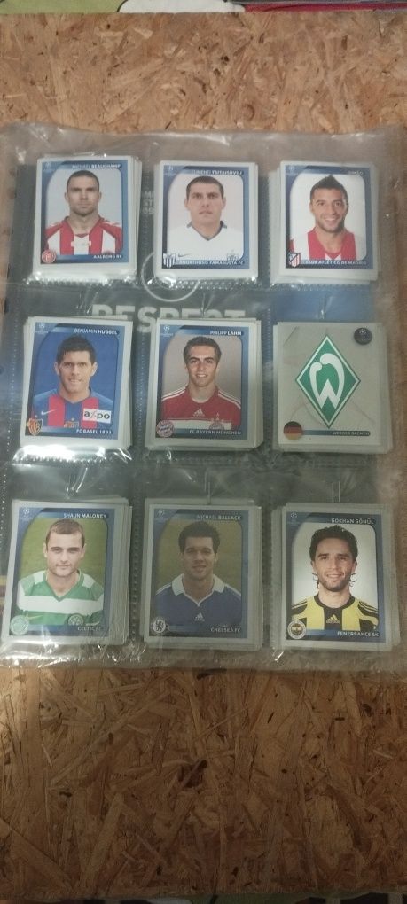 Set completo Champions League 2008/09