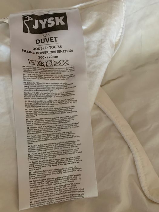 Ковдра зимова , двоспальна , качине перо