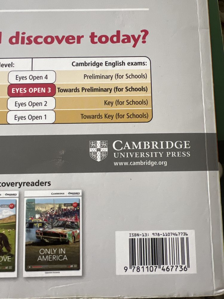 Eyes Open 3 Livros Ingles Cambridge