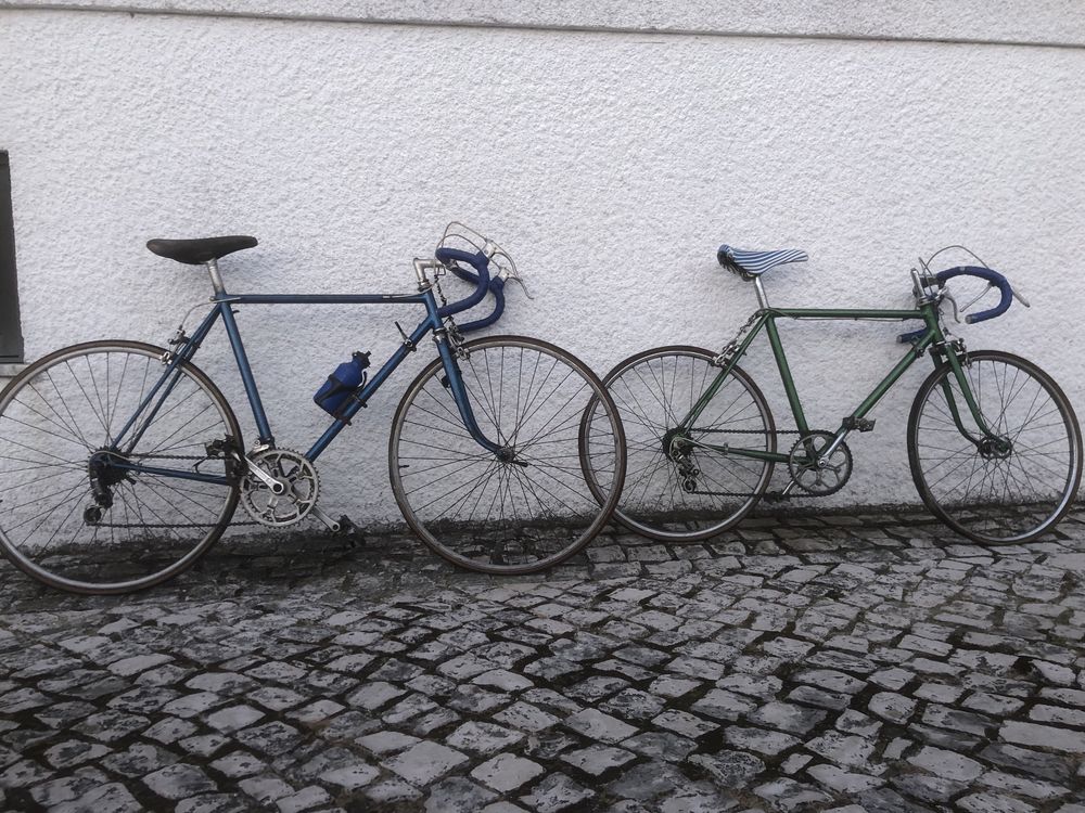 Pack 2 bicicletas de corrida VINTAGE