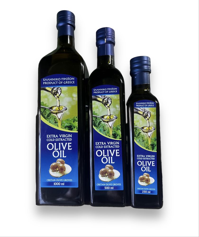 Масло оливковое olive oil - extra virgin cold 250ml