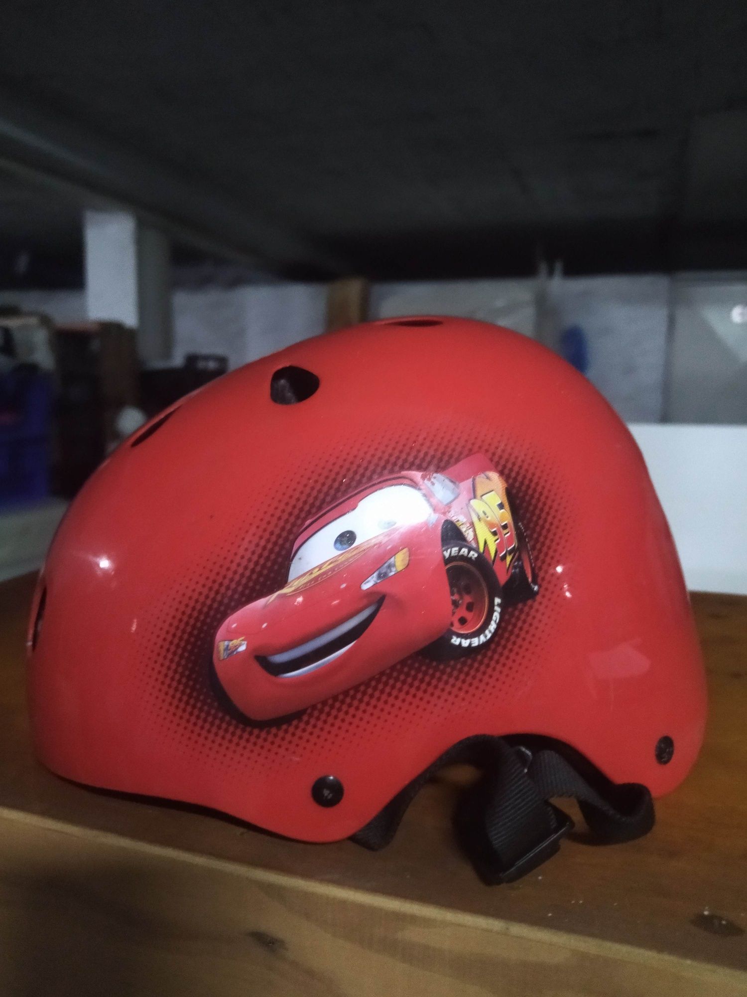 Capacete do McQueen