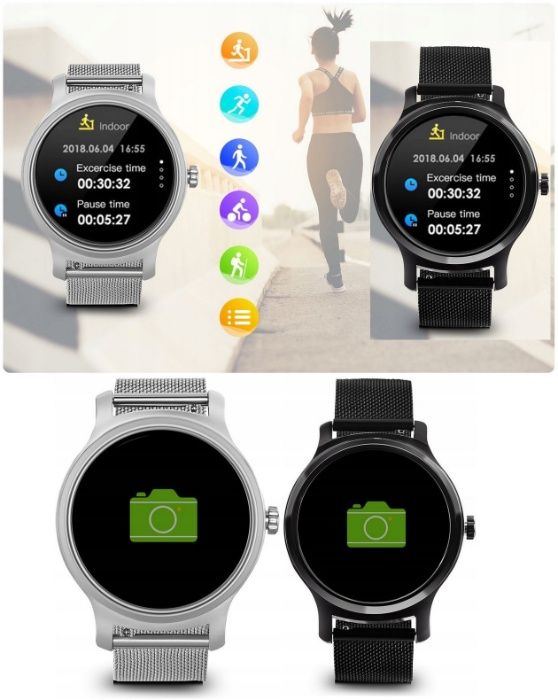 Opaska  Fit Smartwatch OVERMAX TOUCH 2.6 Bransoleta Bluetooth Zegarek