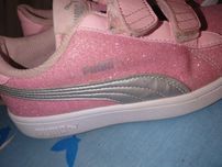 Trampki puma brokatowe