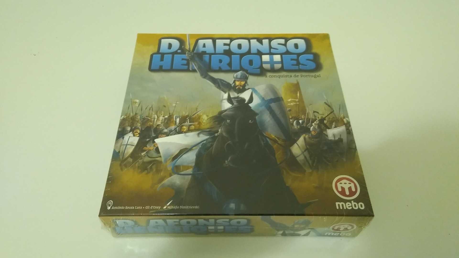 D. Afonso Henriques - Jogo de Tabuleiro Novo Selado