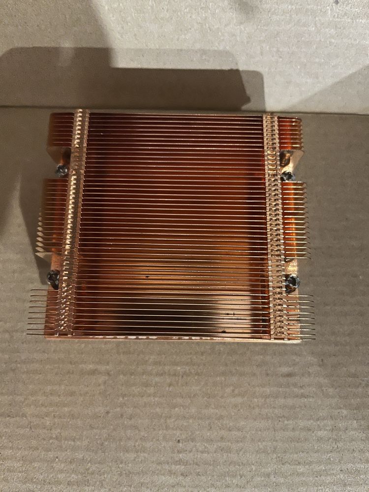 Radiator miedziany hp chłodzenie komputera wiatrak