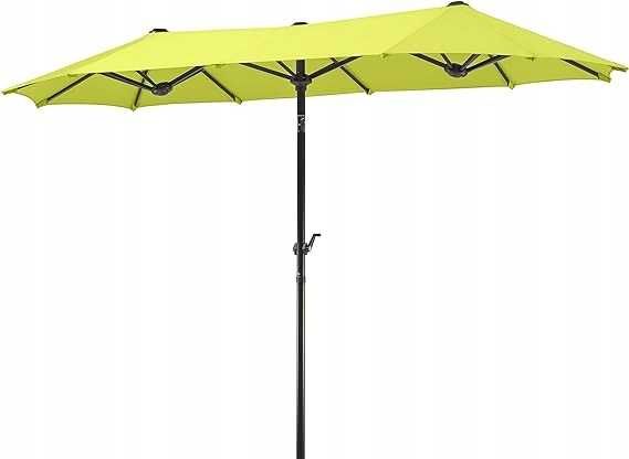 Parasol klasyczny Schneider Schirme zielony 300 x 13 cm