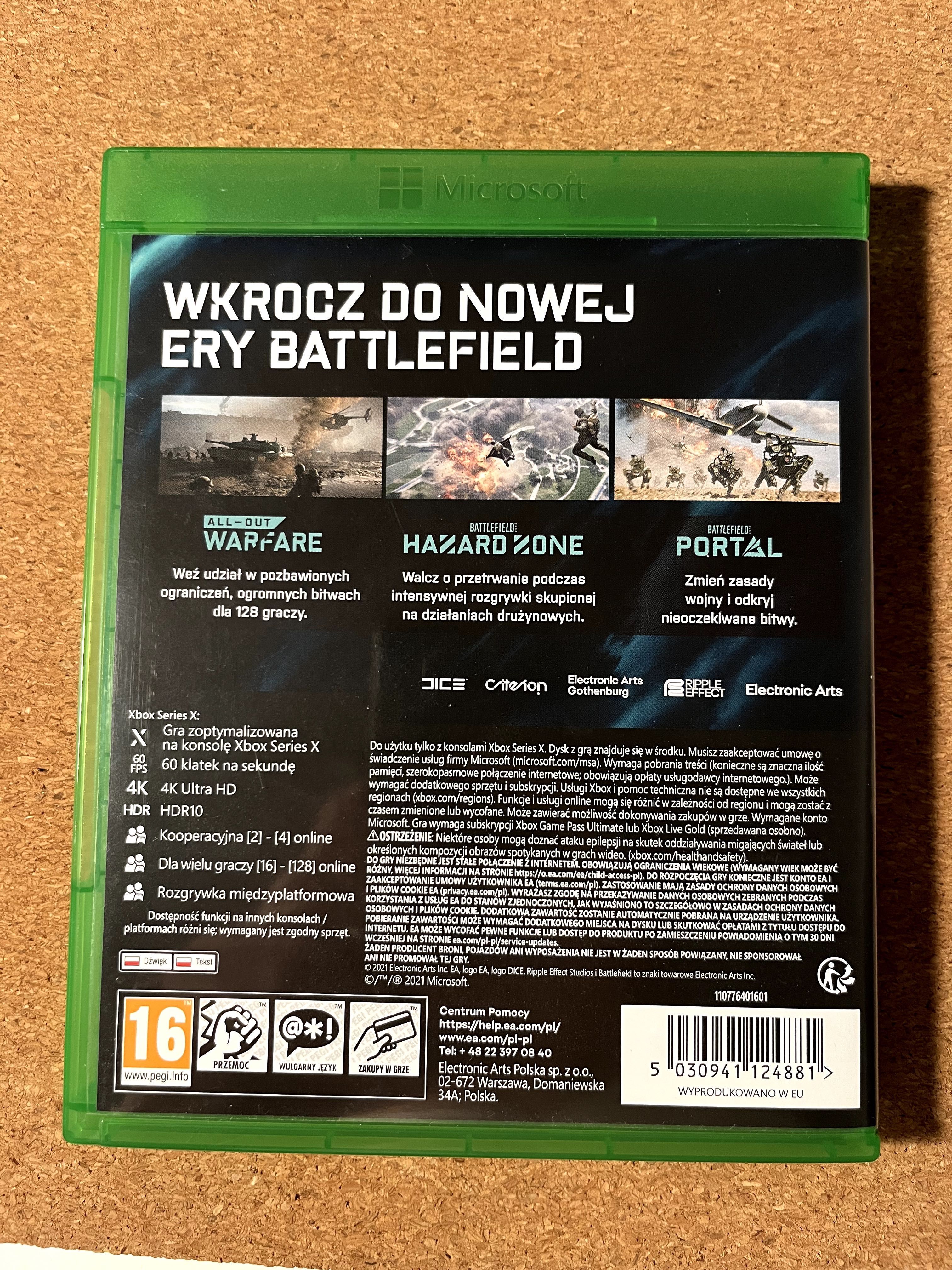 Battlefield 2042 Xbox Series X (używana)