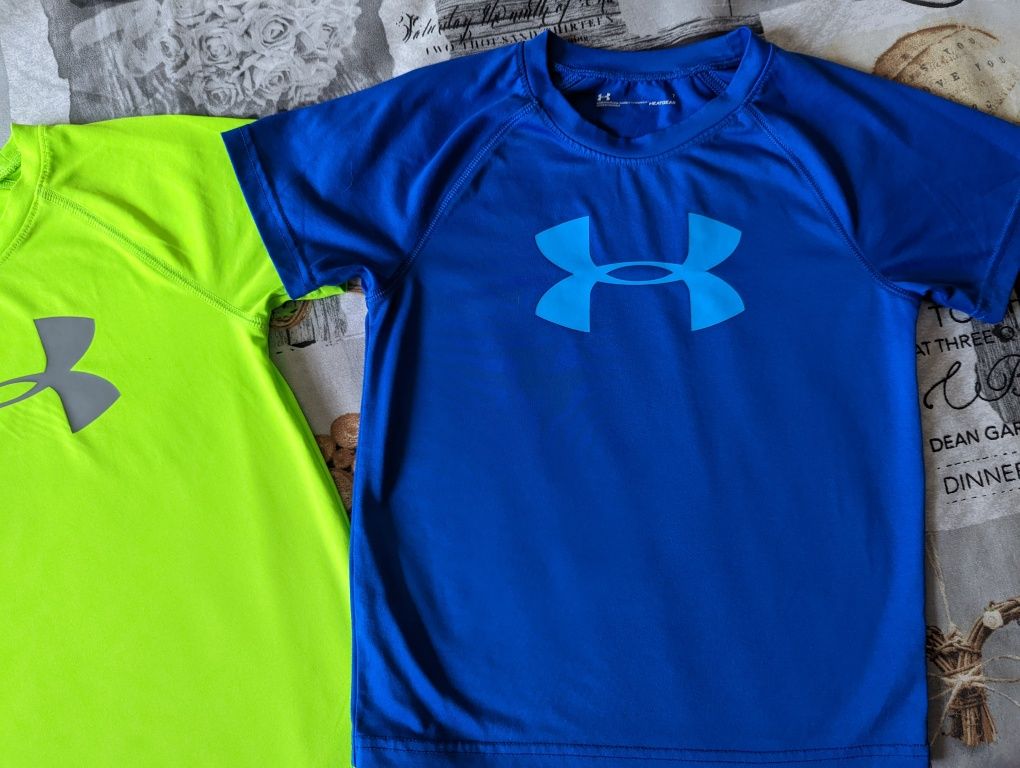 2 bluzka t-shirt rozmiar 122 7 lat Under Armour tshirt rozm 122 bluzka