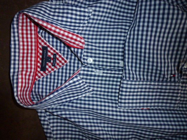 TOMMY HILFIGER bluzka koszula L/XL oryginalna długi rękaw kratka nowa