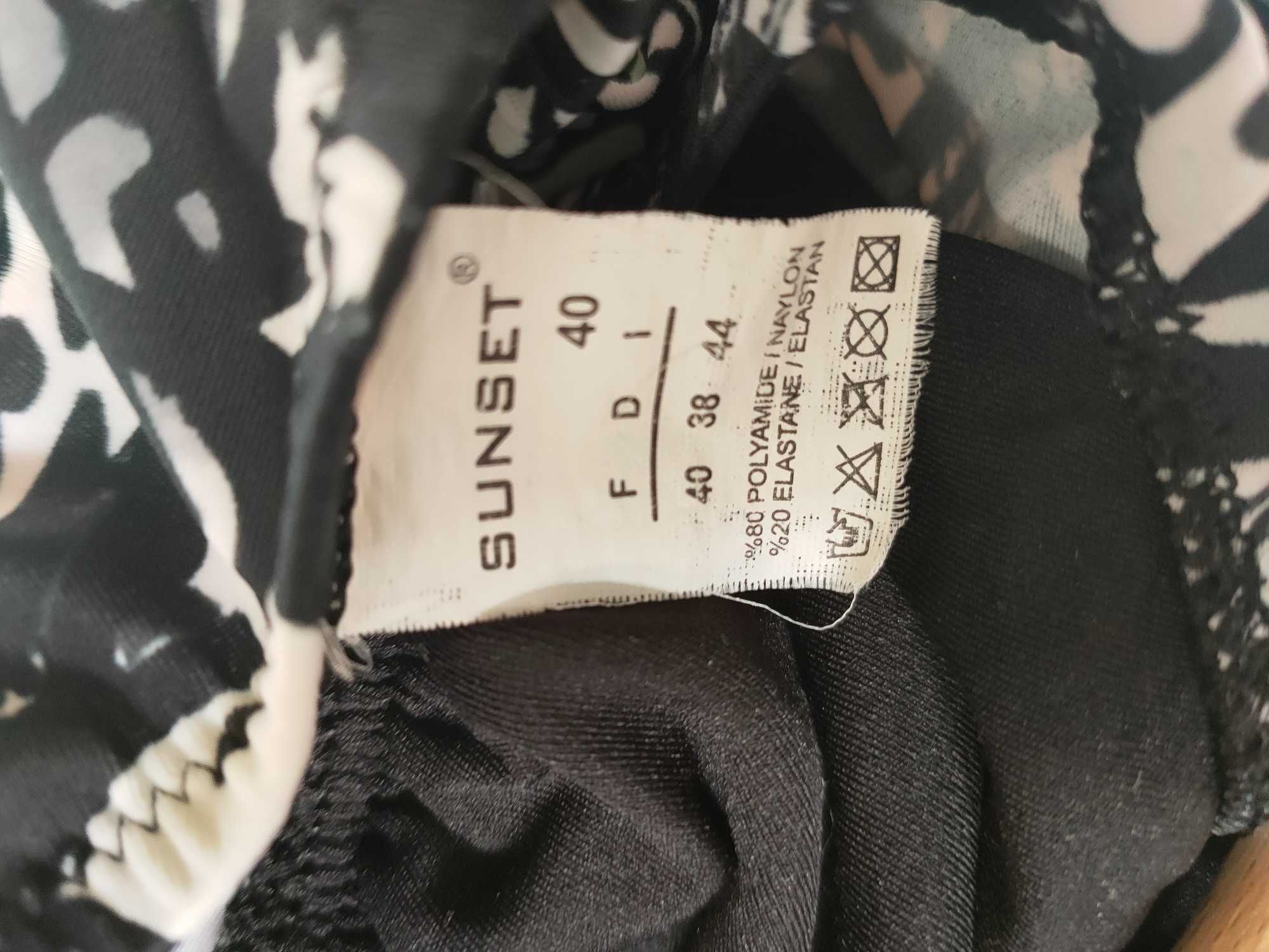 Bluzka Tankini czarna M/L