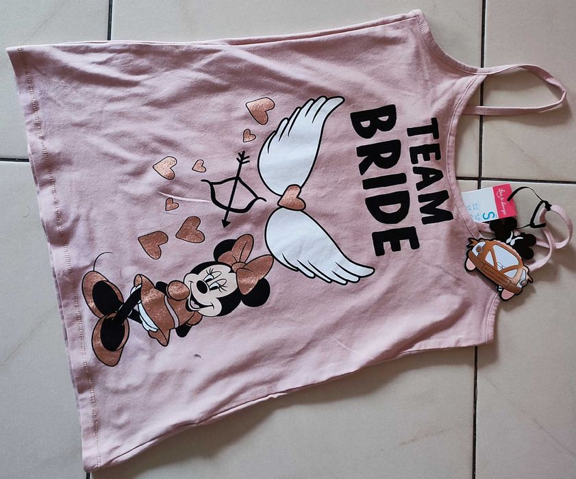 Primark Nowy top Koszulka bez rękawów 38/40 MINNIE