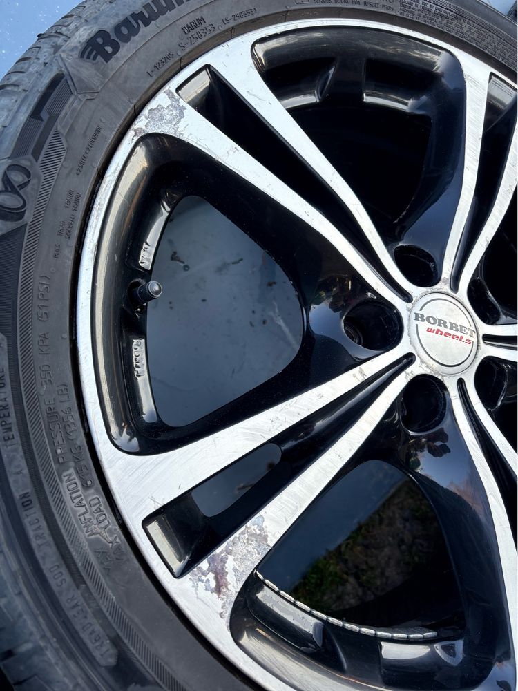 Felgi aluminiowe Borbet 17’ 5x100 ET35 7,5J