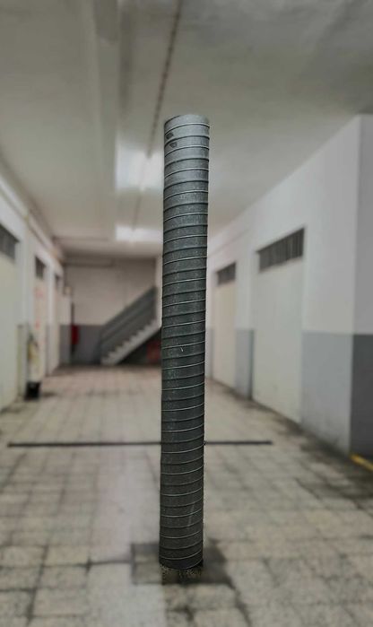 Tubo em Zinco para Chaminé - Novo