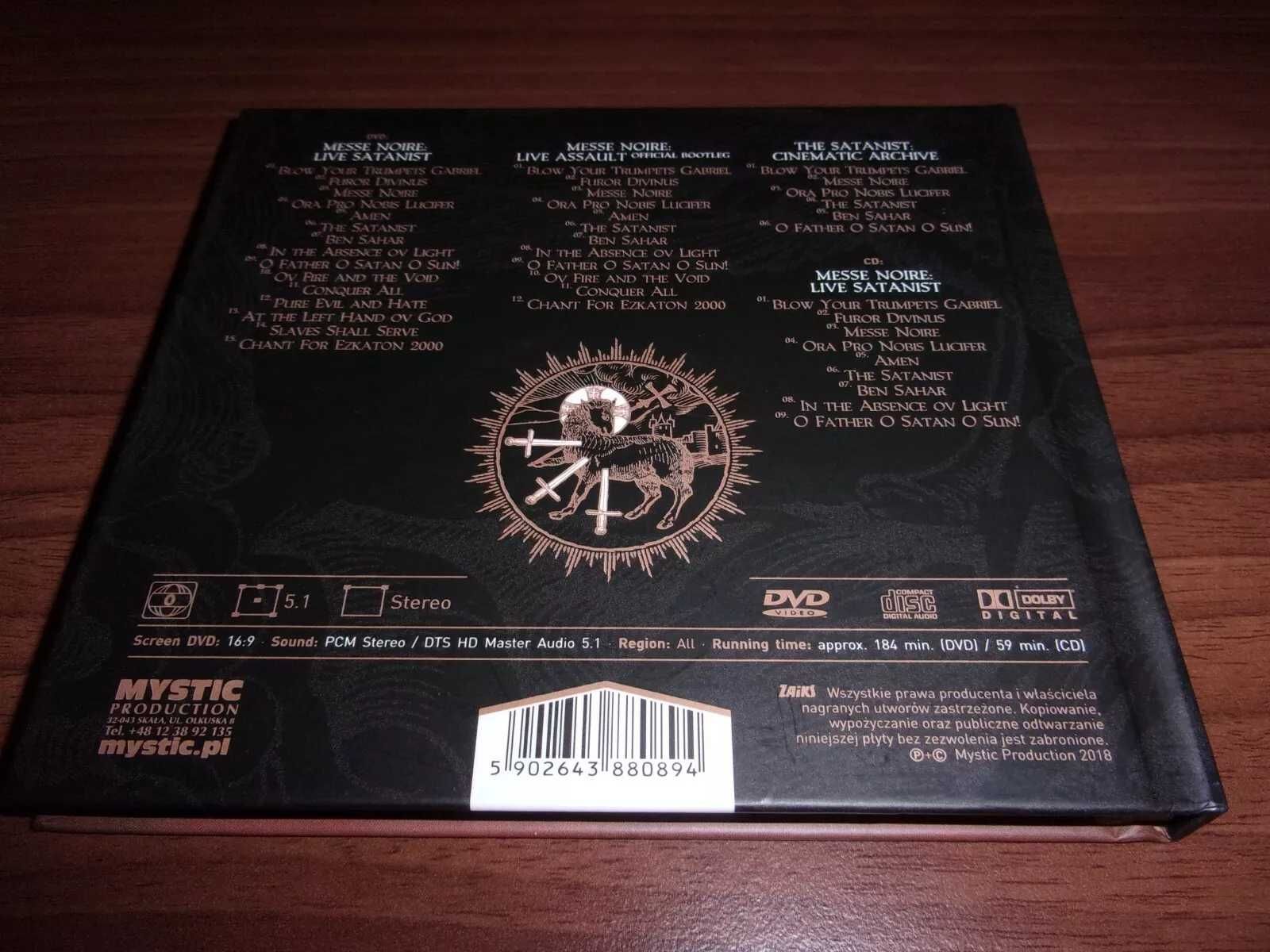 Behemoth Messe Noire CD+DVD