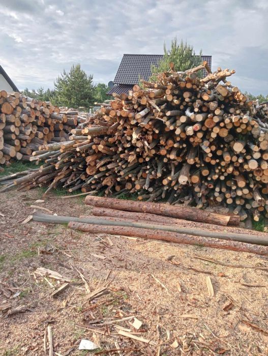Drewno opałowe gałęziówka