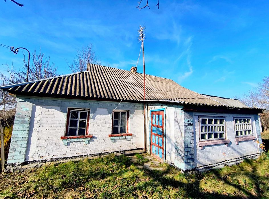 Дім 63 м2 українська хата піч Дмитрушки 2 км Умань 53 сотки + 18 соток