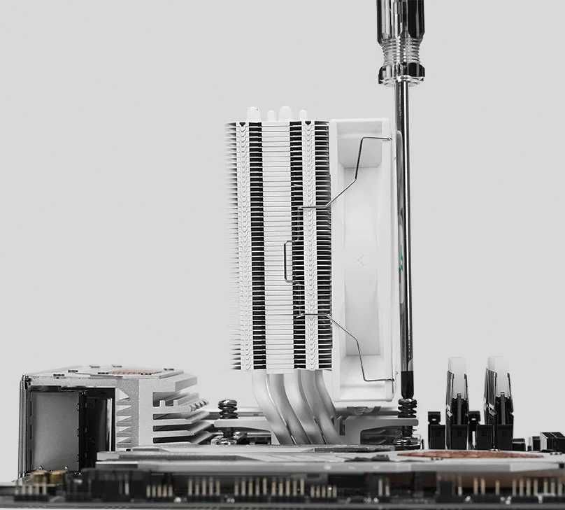Chłodzenie CPU Deepcool AG400 WH ARGB