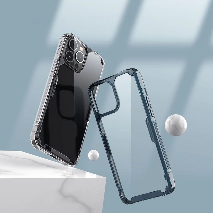 Nillkin Nature Pro etui iPhone 14 Pro pancerny pokrowiec przezroczysty
