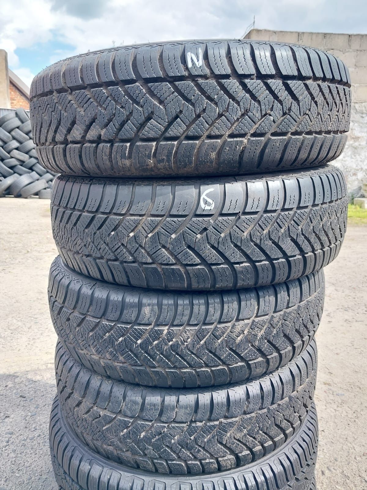 Opony używane 165/65/13 maxxis 2x8 mm 2x6 mm 2019