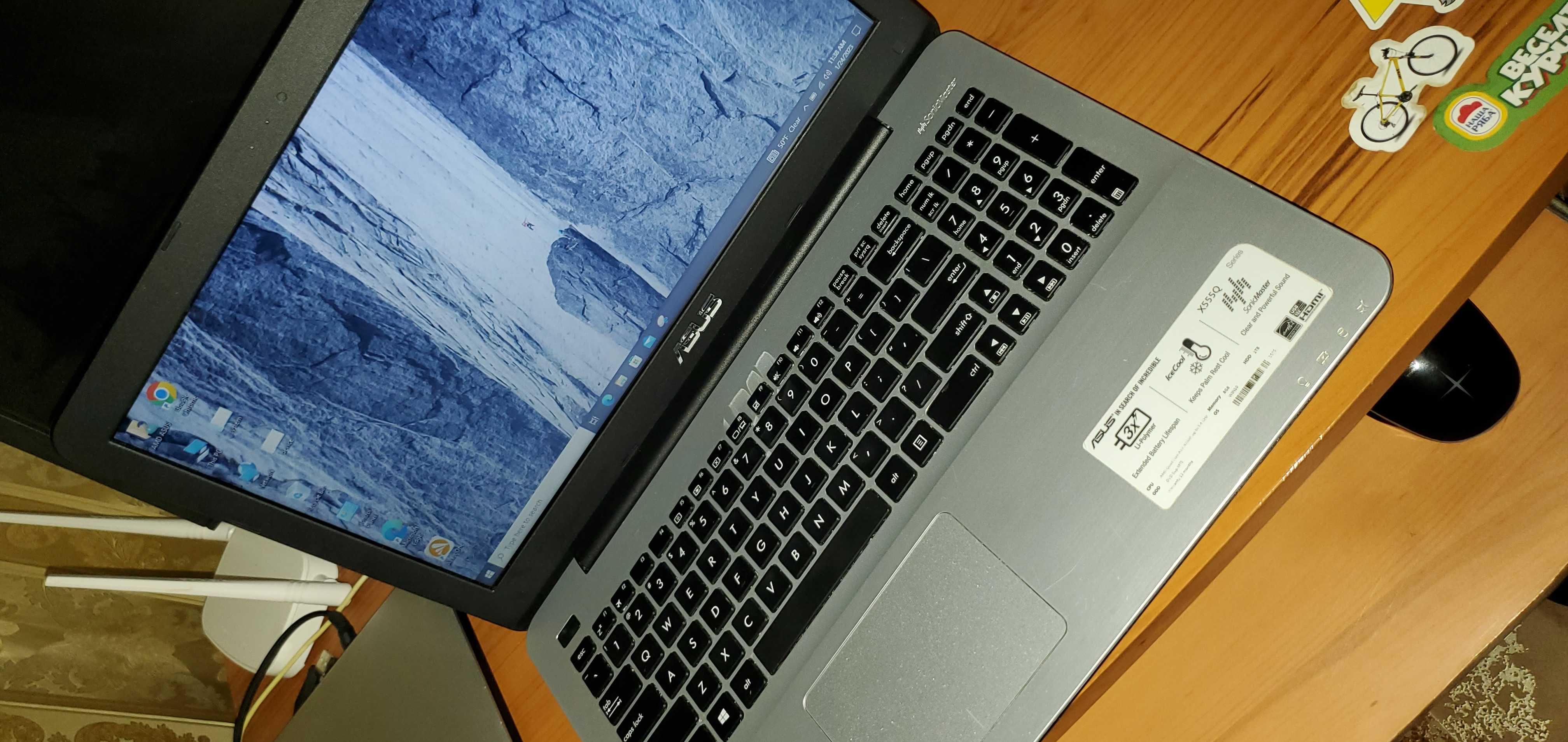 Asus x555q 24ram/radeon r7/500ssd