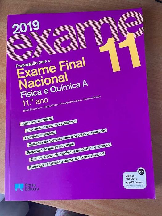 Livro preparação de exame nacional Física e Química A