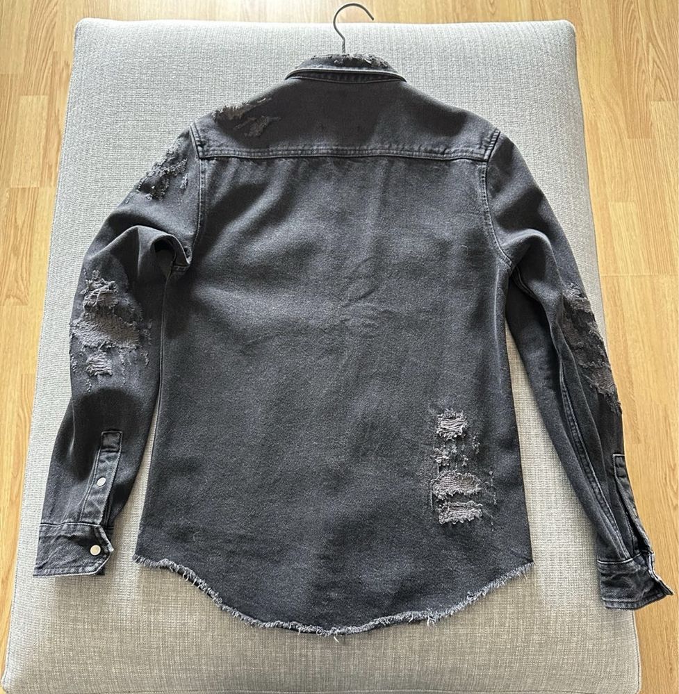 Camisa de ganga Zara