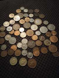 Zbiór monet widoczny