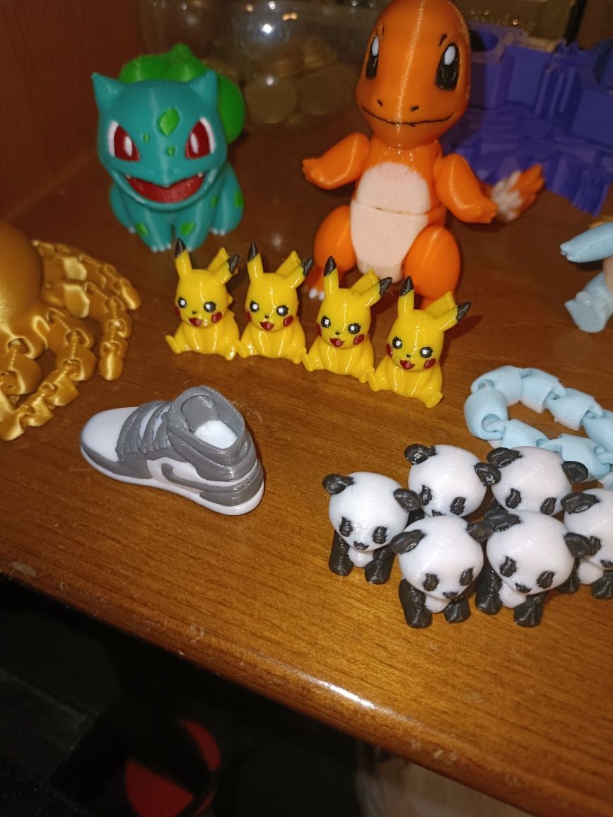 Serviço impressão 3D Multicolor
