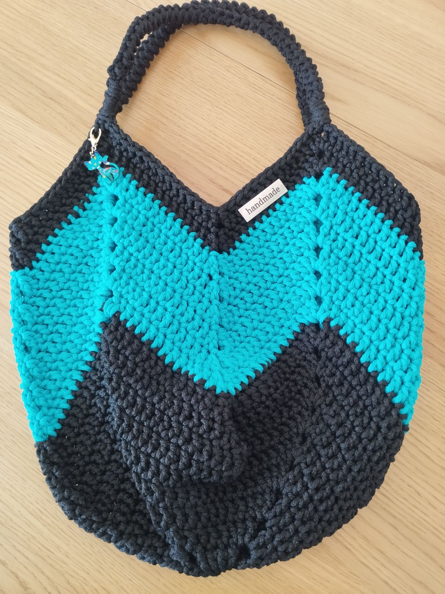Mała torebka handmade szydełko