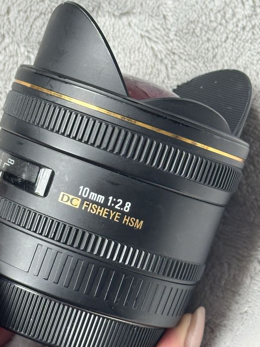 Obiektyw sigma mocowanie canon 10 mm
