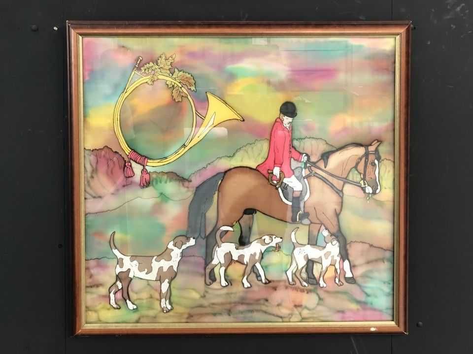Quadro Grande Arte em Seda