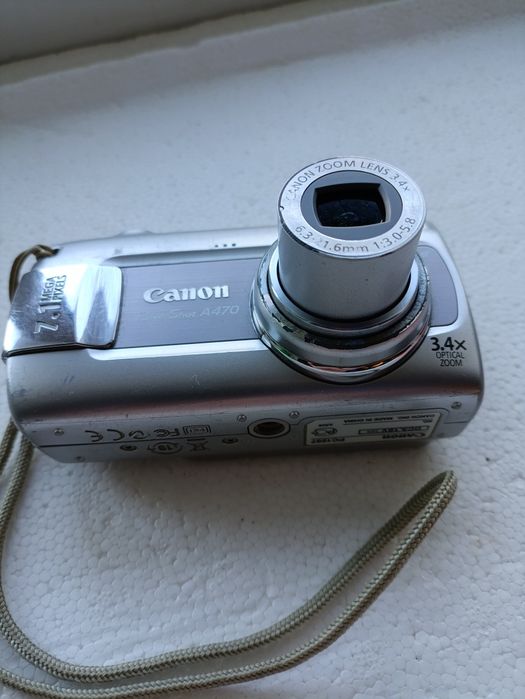 Фотоаппарат Canon А470 в хорошем рабочем состоянии 2800