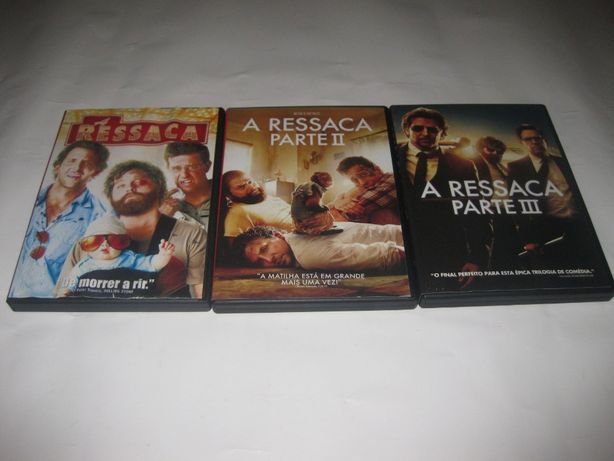 Trilogia em DVD "A Ressaca" com Bradley Cooper