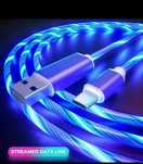 Kabel USB C świecący