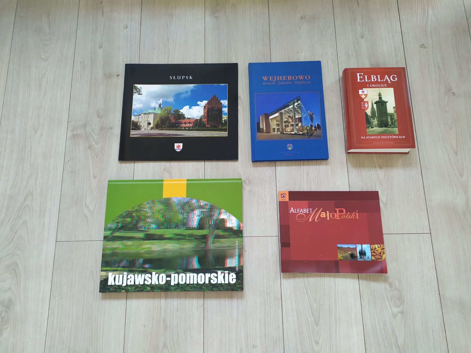 Książki albumy o miastach Wejherowo Słupsk Kujawsko Pomorskie 3d