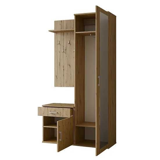 Tania Garderoba Paula - lustro wieszaki szafka na buty -4 kolory