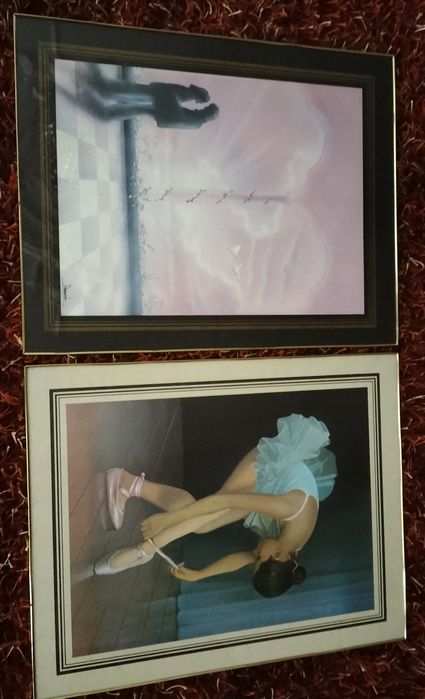 Quadro bailarina/casal