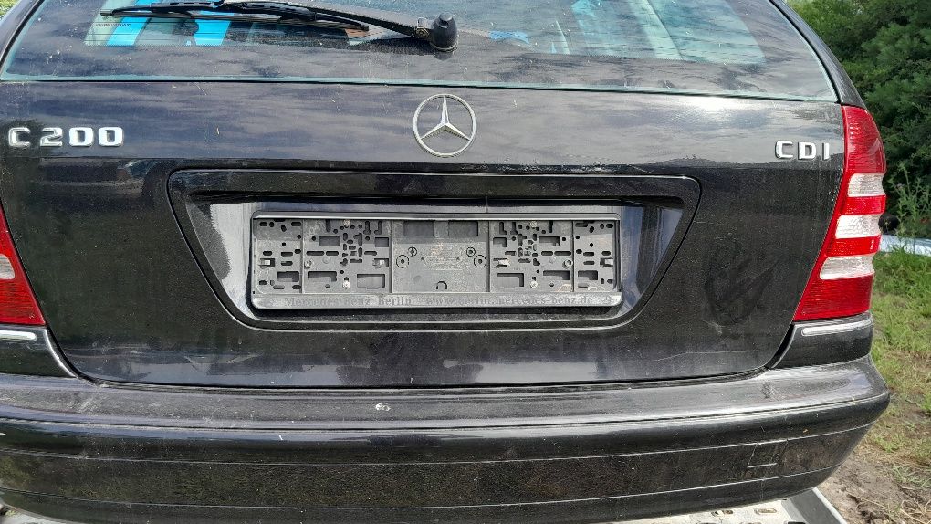 Klapa bagażnika mercedes w203 lift kombi drzwi c197 czarny