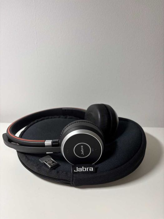 Jabra Evolve 65 + etui + USB | Słuchawki z mikrofonem