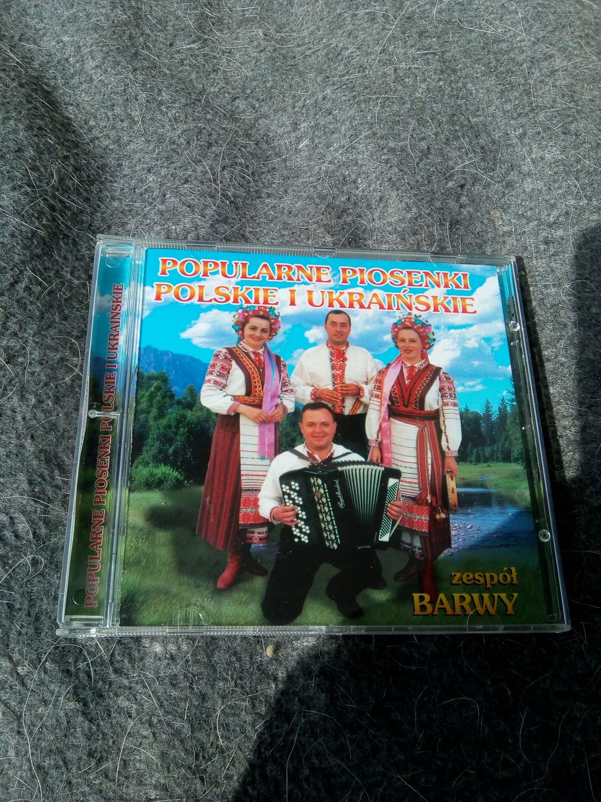 CD popularne piosenki polskie i ukraińskie zespół Barwy