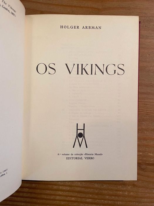 Os Vikings - Holger Arbman (portes grátis)