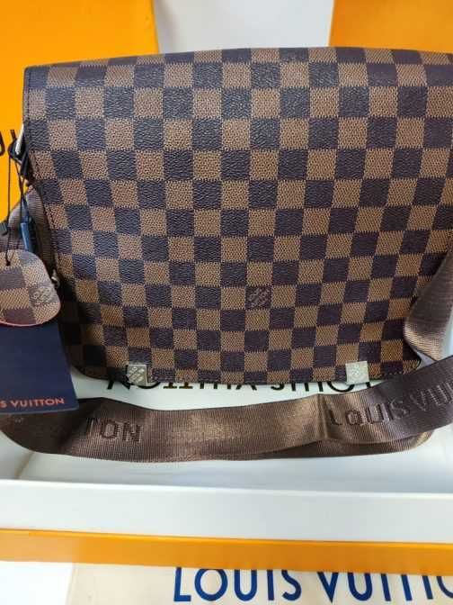 LOUIS VUITTON męska torba Listonoszka, skóra, Francja 41088-1
