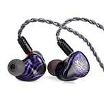 Linsoul Kiwi Ears Quartet 2DD+2BA z ręcznie wykonaną powłoką z żywicy