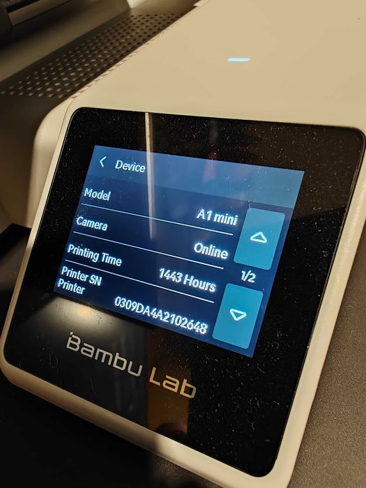 Bambu lab A1 mini + AMS używana niespełna 1rok