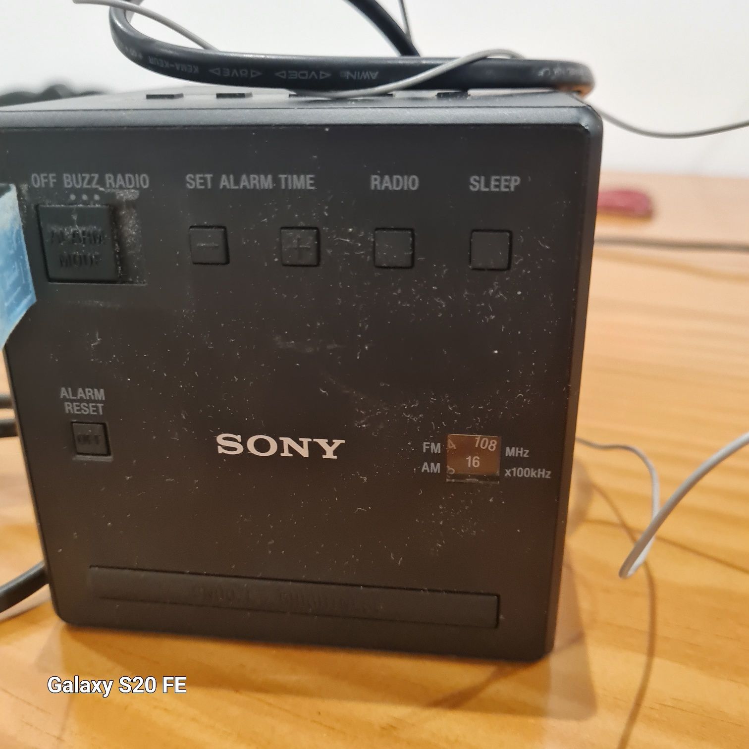 Despertador Sony