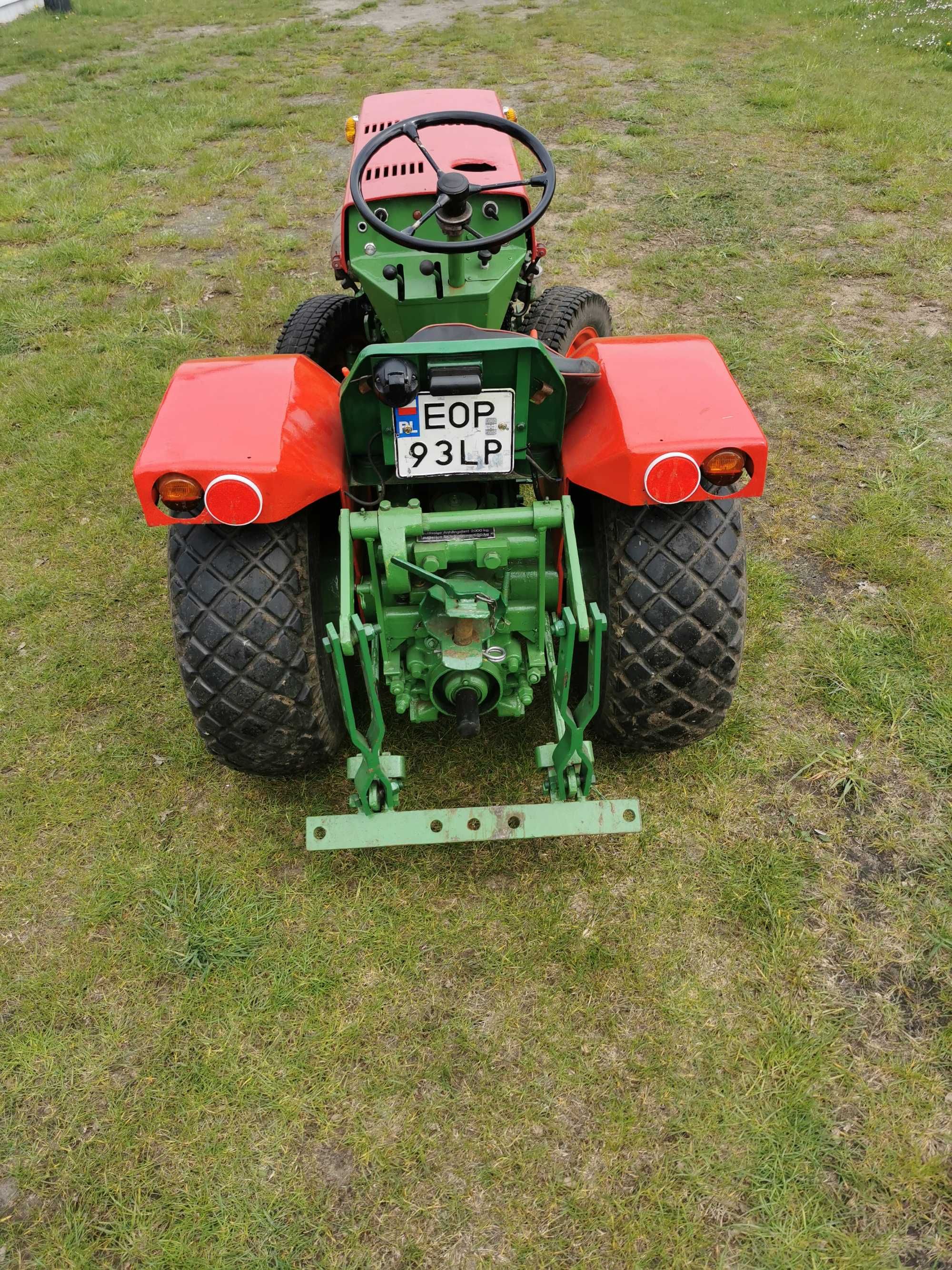 Traktor Ciągnik Ogrodniczy Agria 4800 zarejestrowany + osprzęt