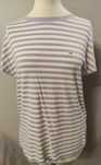 Koszulka t-shirt damska oversize rozcięcia logo Tommy Jeans