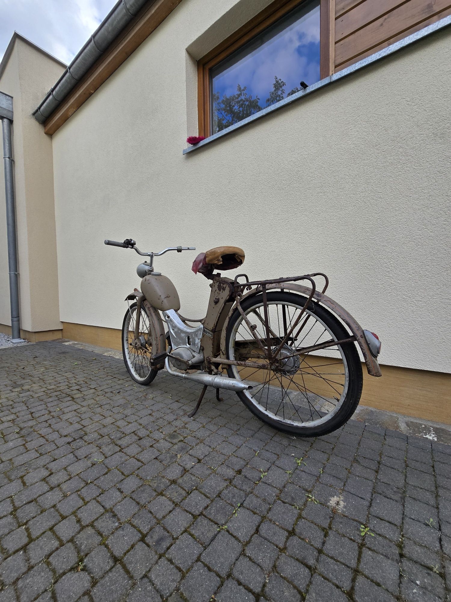 Simson SR1-1956r orginał, białe tablice